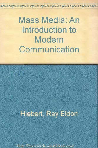 Imagen de archivo de Mass Media V: An Introduction to Modern Communication a la venta por POQUETTE'S BOOKS