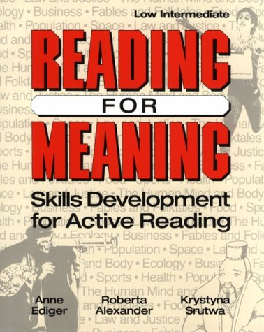Beispielbild fr Reading for Meaning zum Verkauf von Books Puddle