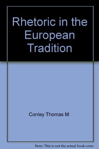 9780801302565: Rhetoric in the European tradition