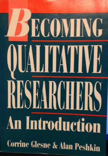 Stock image for Becoming Qualitative Researchers: An Introduction for sale by SecondSale