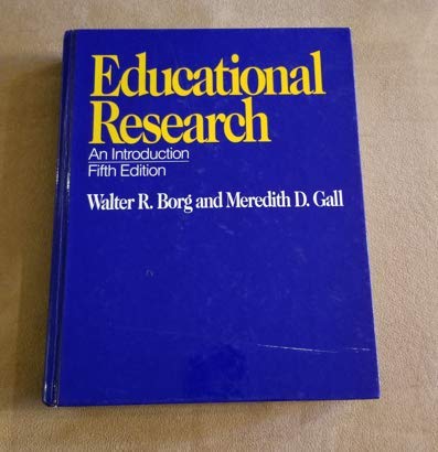 Beispielbild fr Educational Research : An Introduction zum Verkauf von Better World Books