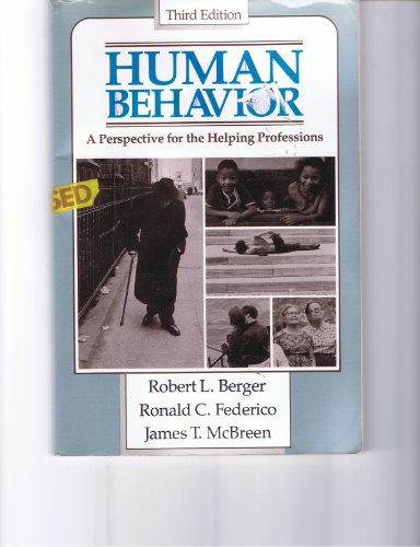 Beispielbild fr Human Behavior: A Perspective for the Helping Professions zum Verkauf von WorldofBooks