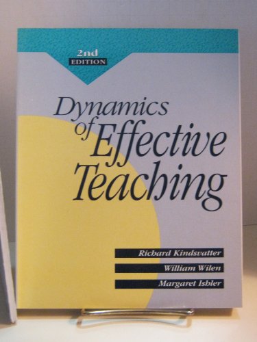 Imagen de archivo de Dynamics of Effective Teaching a la venta por HPB-Red