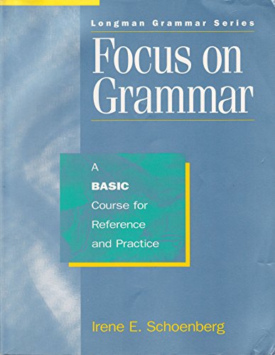 9780801305863: Focus on grammar (Longman grammar series)