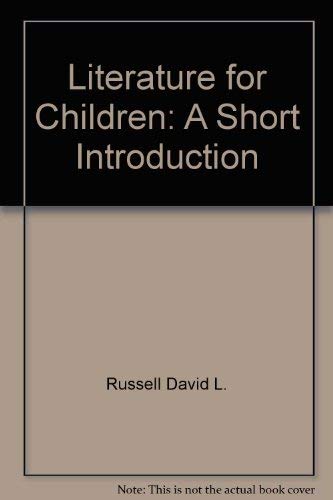 9780801306730: Literature for children: A short introduction