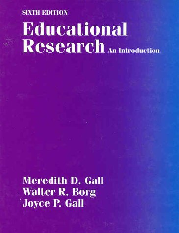 9780801309809: Educational Research: An Introduction (6th Edition)