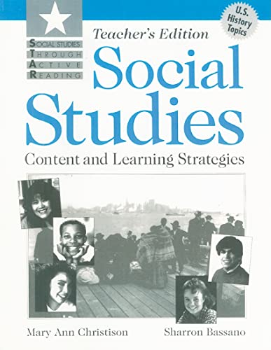 Stock image for Social Studies: Content and Learning Strategies (Social Studies Through Active Reading) for sale by HPB-Red