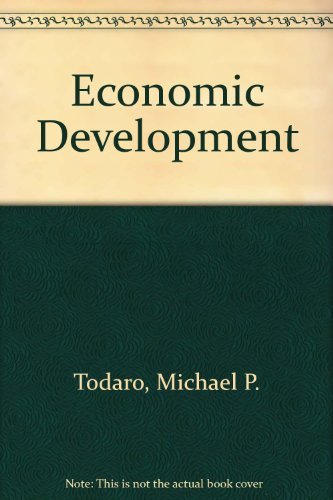 Imagen de archivo de Economic Development a la venta por medimops