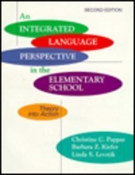 Stock image for An Integrated Language Perspective in the Elementary School: Theory into Action for sale by Ergodebooks