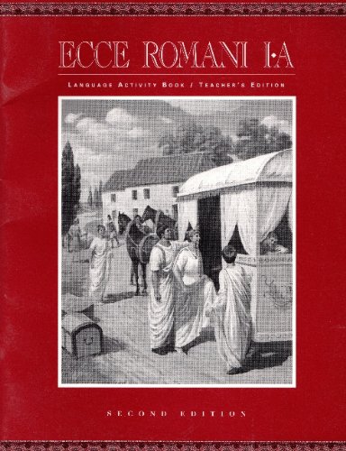 Beispielbild fr Ecce Romani IA Language Activity Book Teacher's Edition zum Verkauf von BooksRun