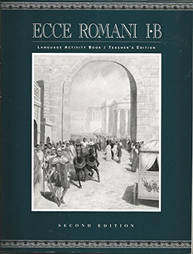 Stock image for Ecce Romani Level Ib - Teacher's Language Activity Book (Latin Edition) for sale by BooksRun