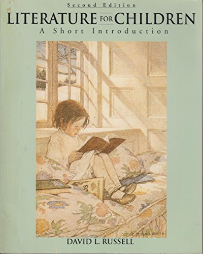 Imagen de archivo de Literature for Children: A Short Introduction a la venta por Once Upon A Time Books