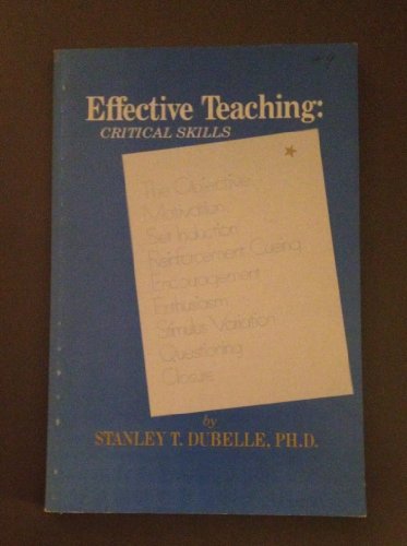 Beispielbild fr Techniques in the Clinical Supervision of Teachers: Preservice and Inservice Applications zum Verkauf von Old Friends Books