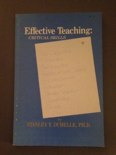 Stock image for Techniques in the Clinical Supervision of Teachers: Preservice and Inservice Applications for sale by Old Friends Books