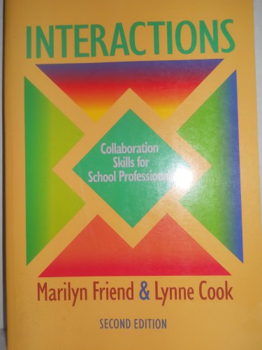 Beispielbild fr Interactions: Collaboration Skills for School Professionals zum Verkauf von SecondSale