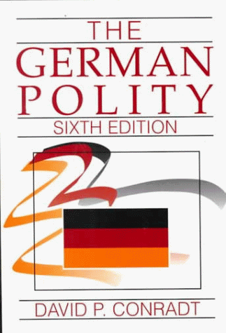 Beispielbild fr The German Polity zum Verkauf von AwesomeBooks