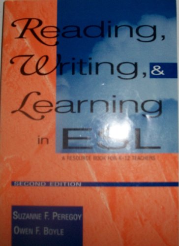 Beispielbild fr Reading, Writing, and Learning in ESL (2nd Edition) zum Verkauf von SecondSale