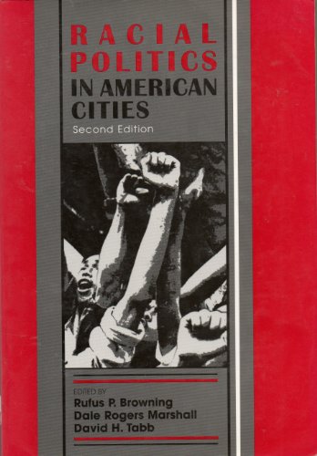 Stock image for Racial Politics in American Cities for sale by Better World Books: West