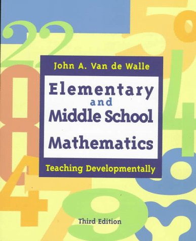 Stock image for Elementary and Middle School Mathematics: Teaching Developmentally for sale by ThriftBooks-Dallas