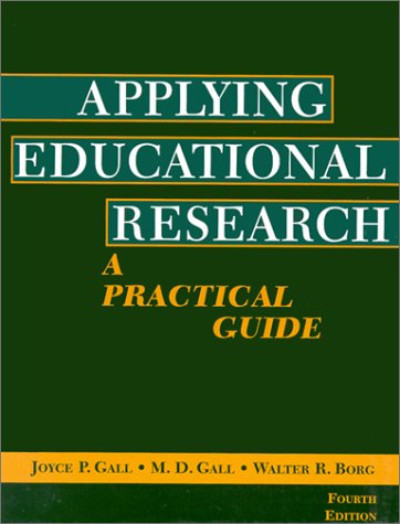 Imagen de archivo de Applying Educational Research: A Practical Guide a la venta por ThriftBooks-Atlanta