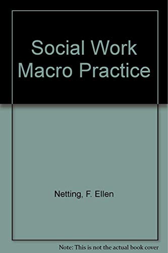 9780801330506: Social Work Macro Practice