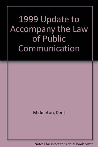 Law Public Comm 99update (9780801332784) by Middleton S Stanley Stanley Faith Stanley