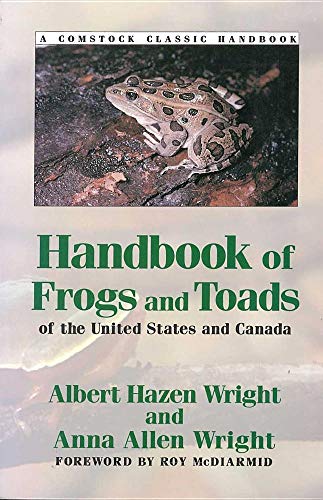 Stock image for Handbook of Frogs and Toads of the United States and Canada for sale by Better World Books