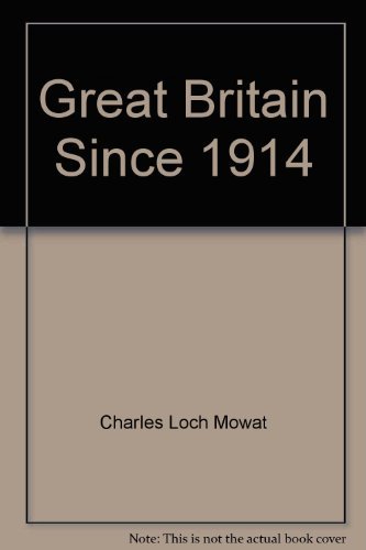 Beispielbild fr Great Britain Since 1914 (The Sources Of History: Studies In The Uses of Historical Evidence Series) zum Verkauf von GloryBe Books & Ephemera, LLC