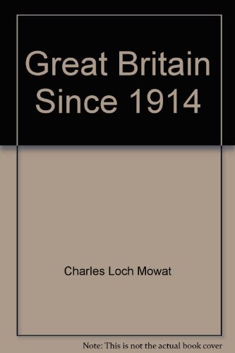 Imagen de archivo de Great Britain Since 1914 (The Sources of History: Studies in the Uses of Historical Evidence) a la venta por Ergodebooks