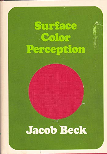 Stock image for Surface Color Perception for sale by Better World Books