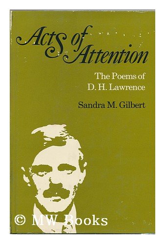Beispielbild fr Acts of Attention: Poems of D.H. Lawrence zum Verkauf von WorldofBooks
