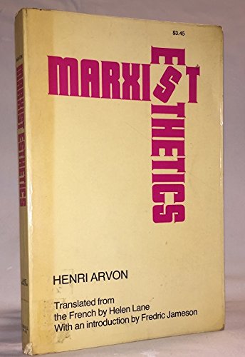 Imagen de archivo de Marxist Esthetics a la venta por Better World Books