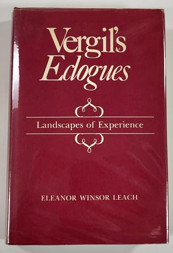 Beispielbild fr Vergil's Eclogues; Landscapes of Experience. zum Verkauf von Midtown Scholar Bookstore