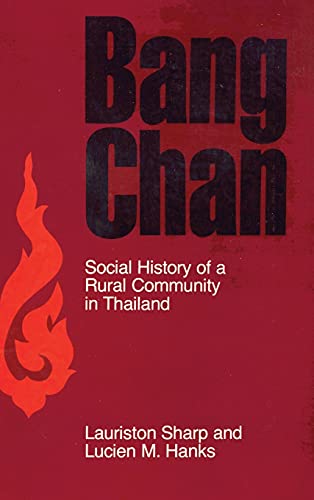 Bang Chan, Social History of a Rural Community in Thailand