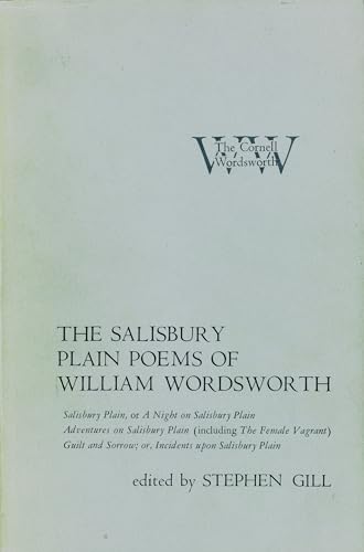 Stock image for The Salisbury Plain Poems of William Wordsworth [Cornell Wordsworth] for sale by Hay-on-Wye Booksellers