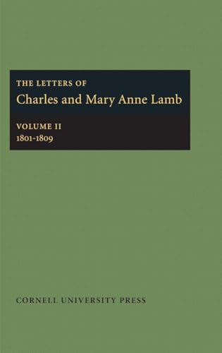 Beispielbild fr The Letters of Charles and Mary Anne Lamb : 1801-1809 zum Verkauf von Better World Books