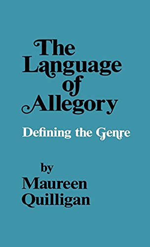 9780801411854: The Language of Allegory: Defining the Genre