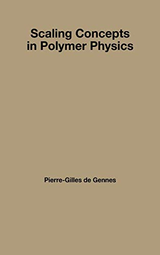 Imagen de archivo de Scaling Concepts in Polymer Physics a la venta por Zubal-Books, Since 1961