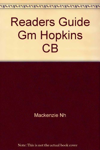 9780801413490: A Reader's Guide to Gerard Manley Hopkins