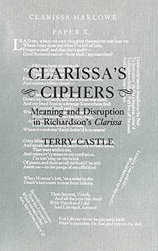 Stock image for Clarissa's Ciphers : Meaning and Disruption in Richardson's Clarissa for sale by Better World Books: West