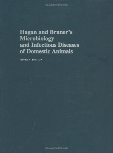 Imagen de archivo de Hagan and Bruner's Microbiology and Infectious Diseases of Domestic Animals a la venta por Better World Books