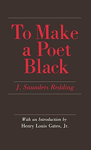 Imagen de archivo de To Make a Poet Black a la venta por Midtown Scholar Bookstore