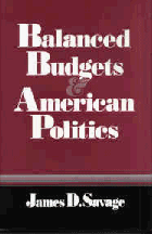 9780801420474: Balanced Budgets and American Politics
