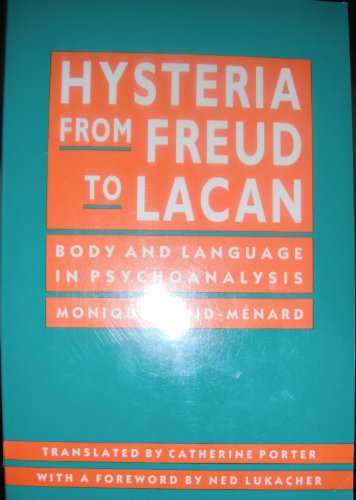 Imagen de archivo de Hysteria from Freud to Lacan: Body and Language in Psychoanalysis a la venta por Unique Books
