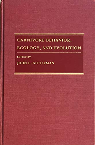 9780801421907: Carnivore Behavior, Ecology, and Evolution (Comstock/Cornell Paperbacks)