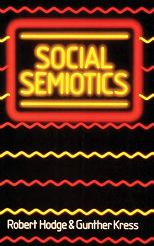 Stock image for Social Semiotics for sale by HPB-Red