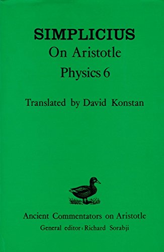 9780801422386: Simplicius on Aristotle's Physics 6 (Ancient Commentators on Aristotle)