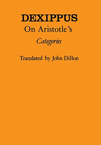 Stock image for On Aristotle's "Categories' (Ancient Commentators on Aristotle) for sale by A Book By Its Cover