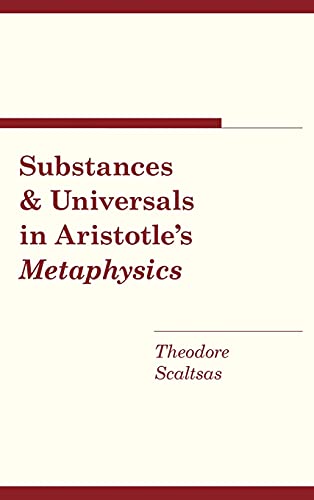 Beispielbild fr Substances and Universals in Aristotle's Metaphysics zum Verkauf von Ammareal