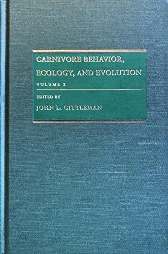 9780801430275: Carnivore Behavior, Ecology, and Evolution (Vol. 2)